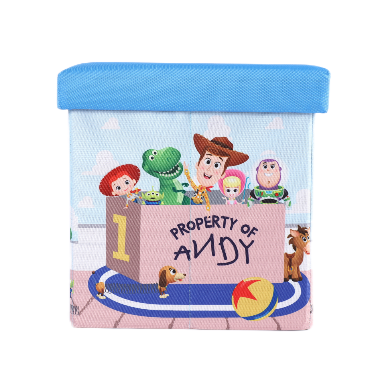 Disney Toys 2024 New Cartoon Cute  Foldable Storage Box