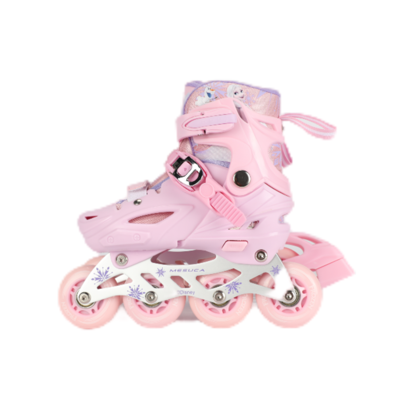 Disney Frozen Kids Roller Skate Combo Set Pink