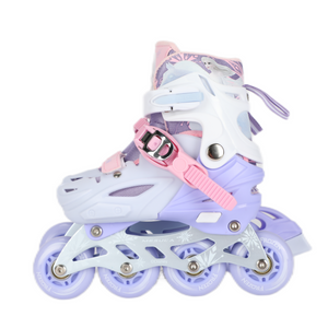 Disney Frozen Kids Roller Skate Combo Set Purple