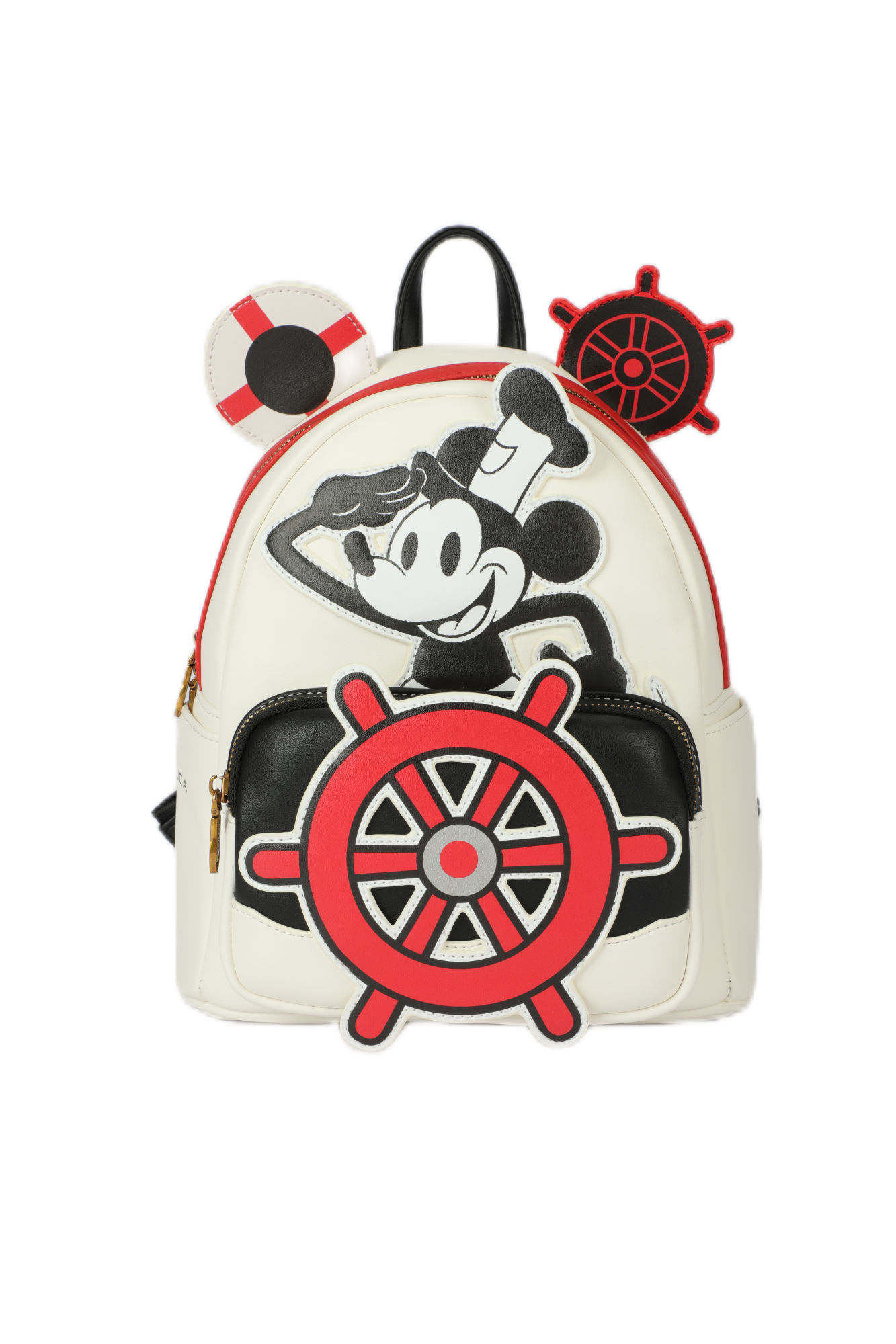 Disney Mickey Backpack Cartoon Cute Fashion PU Bag Luxury Bag OOTD Style