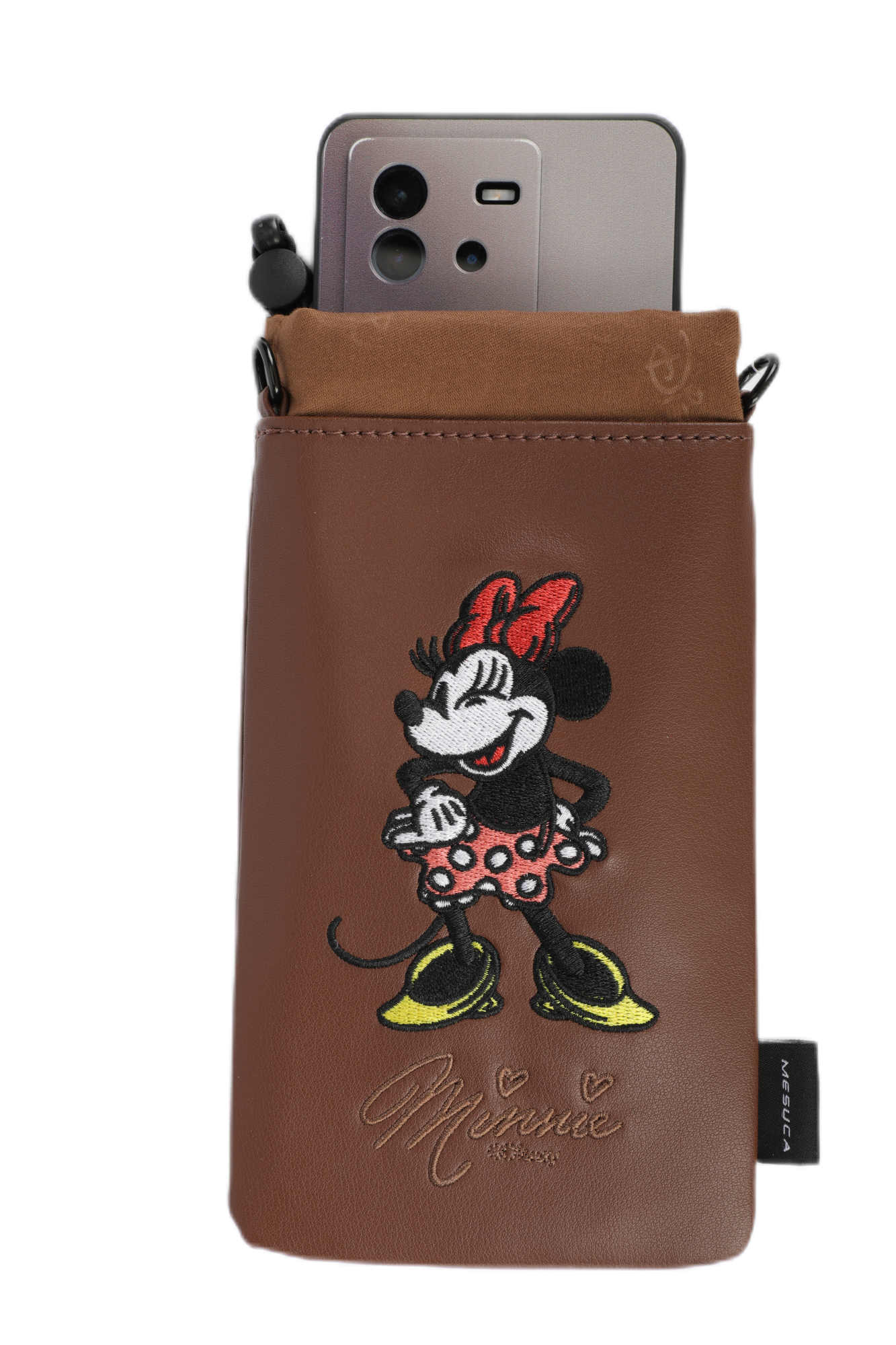 Disney Minnie/Mickey Mouse microfiber High-capacity Hand Phone Bag