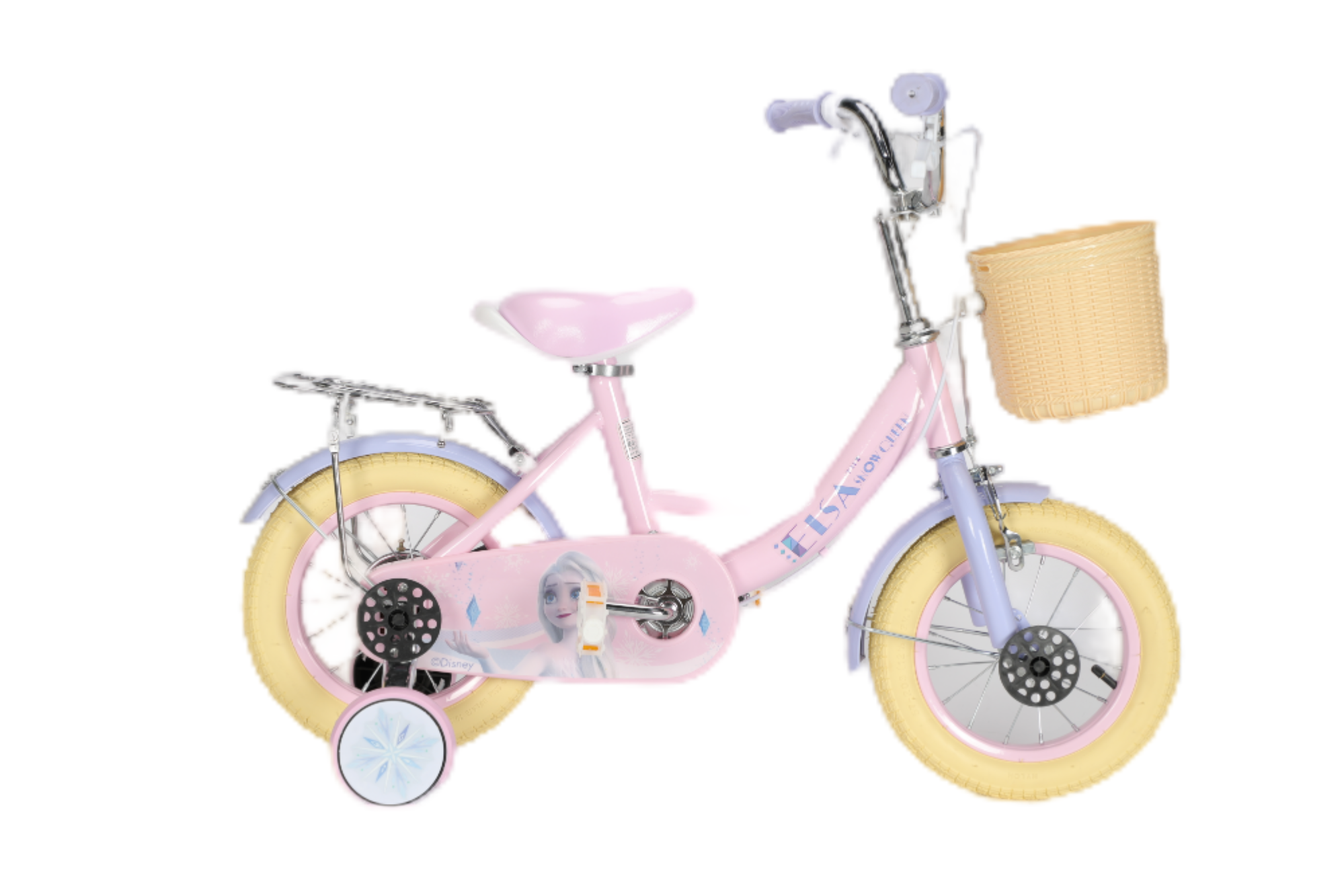 Disney Frozen children bicycle Kids Hot Sale Pink yello wheel