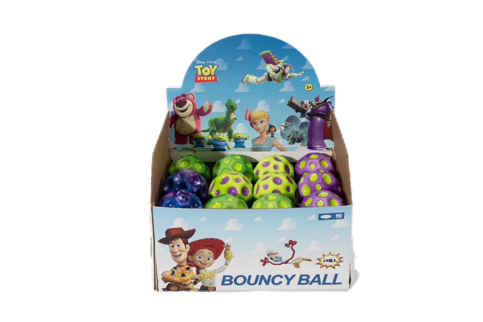 Disney Toy Storys Buzz Lightyear Moon Ball With Light Inside PU Foam Bounce Balls DJG24565-G