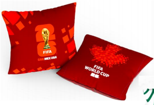 Fifa 2026 Square Cushion (Blanket) - Canada