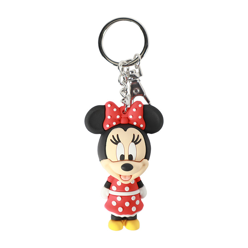 Disney Minnie Cartoon Cute Keychain Pendant Pedestal