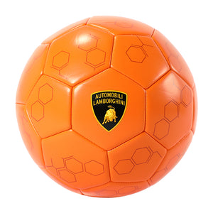 LFB552 AUTOMOBILI LAMBORGHINI MACHINE SEWING PVC SOCCER BALL HEXAGON TEXTURE