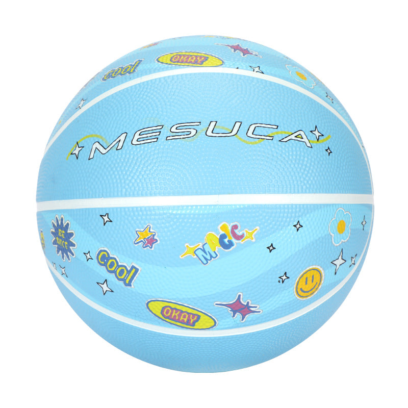 #5 Mesuca Recreative Indoor Outdoor Basketball for Kids Toddlers Girls Boys Children School MAA24443