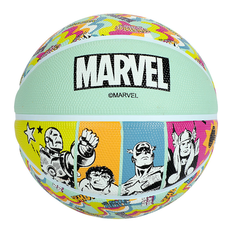 MRAVEL SPIDER MAN  IRON MAN SUPER HERO CHILDREN PU BASKETBALL #7