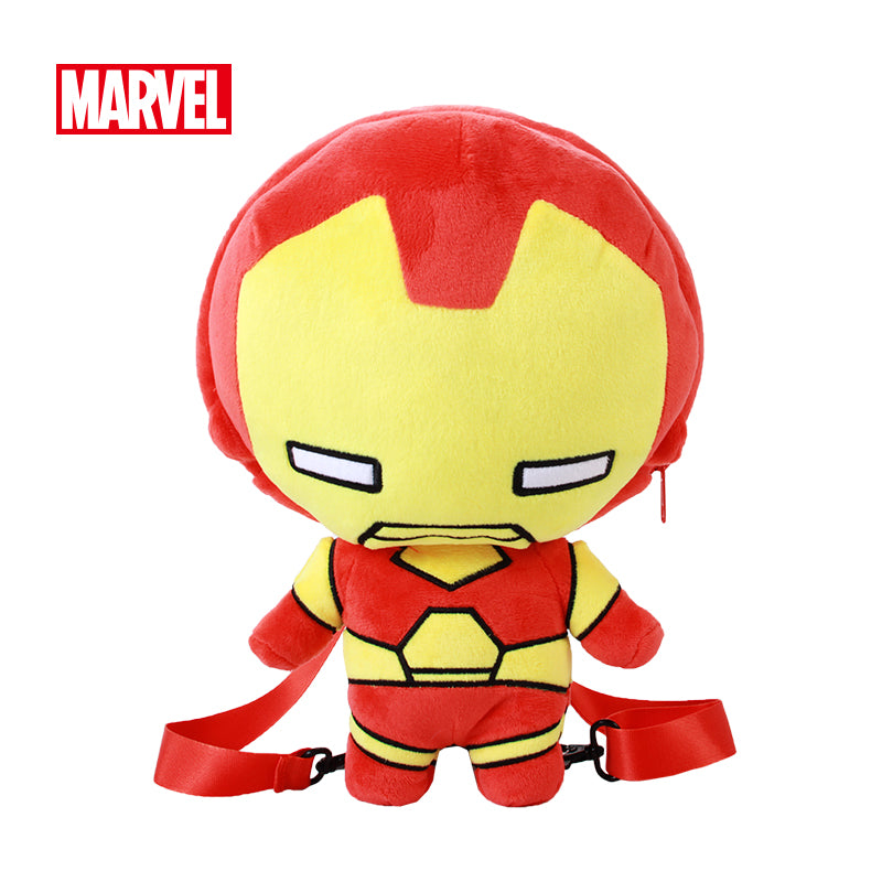 Marvel Iron Man Hulk Black Panther Spiderman Captain America Kid Plush Bag 85242