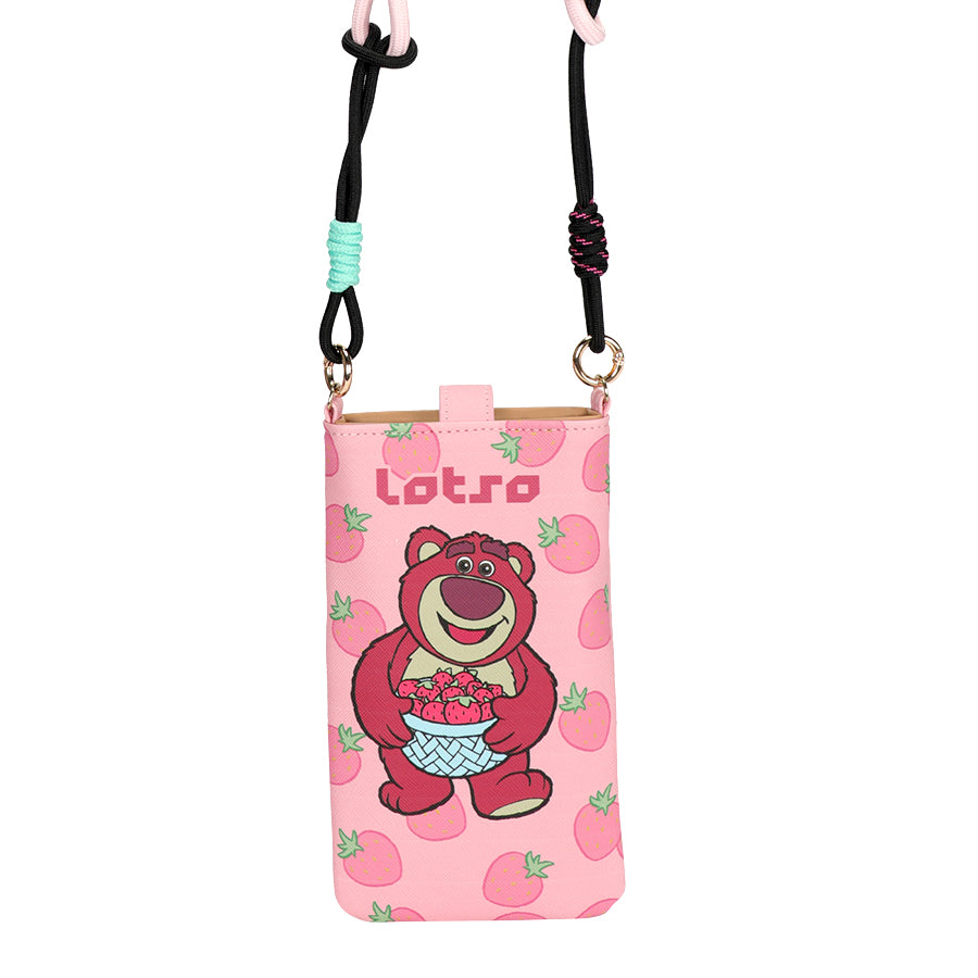 Disney IP Lotso Cartoon Cute Fashion Cell Phone Bag DHF41057-LO