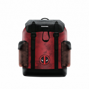 Marvel Deadpool Backpack Cartoon Fashion PU Bag