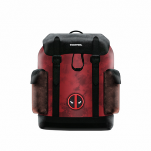 Marvel Deadpool Backpack Cartoon Fashion PU Bag