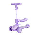 Load image into Gallery viewer, Sanrio Kuromi 3D Kids Scooter 2 in 1 Children toys 2024 New Design KCA41415-KU2
