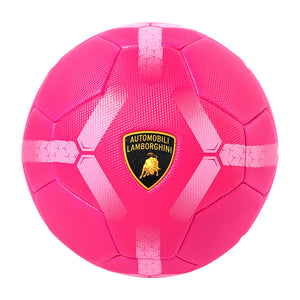 LFB881 AUTOMOBILI LAMBORGHINI MACHINE SEWING PVC SOCCER BALL DIAMOND TEXTURE