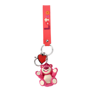 Disney Toys Lotso Cartoon Cute Keychain Pendant