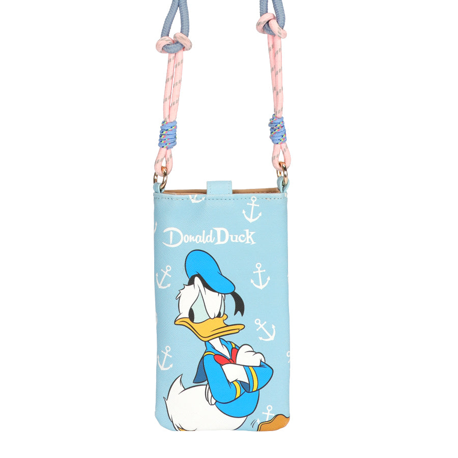 Disney IP Donald Duck Cartoon Cute Fashion Cell Phone Bag DHF41057-L