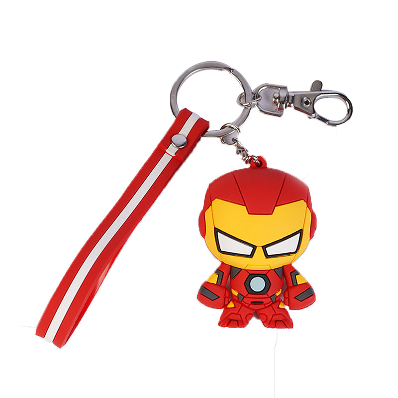 Marvel Iron Man Cartoon Cute Keychain Pendant