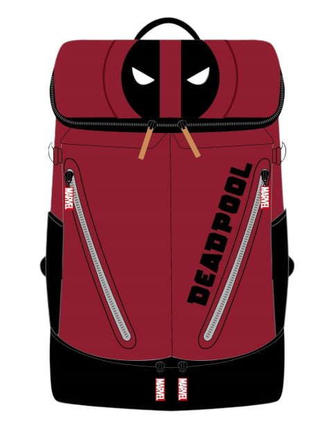 Marvel Deadpool Backpack Cartoon Cute Fashion Bag