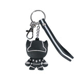 Load image into Gallery viewer, Marvel Panther Cartoon Cute Keychain Pendant
