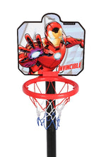 Load image into Gallery viewer, Marvel Iron Man basketball stand height adjustable durable strong basketball board children toys indoor outdoor games
