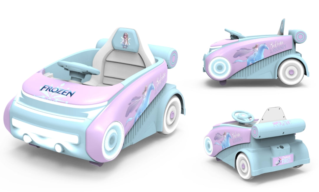 Disney Forzen 2024 New Design Kids Electric Space Car