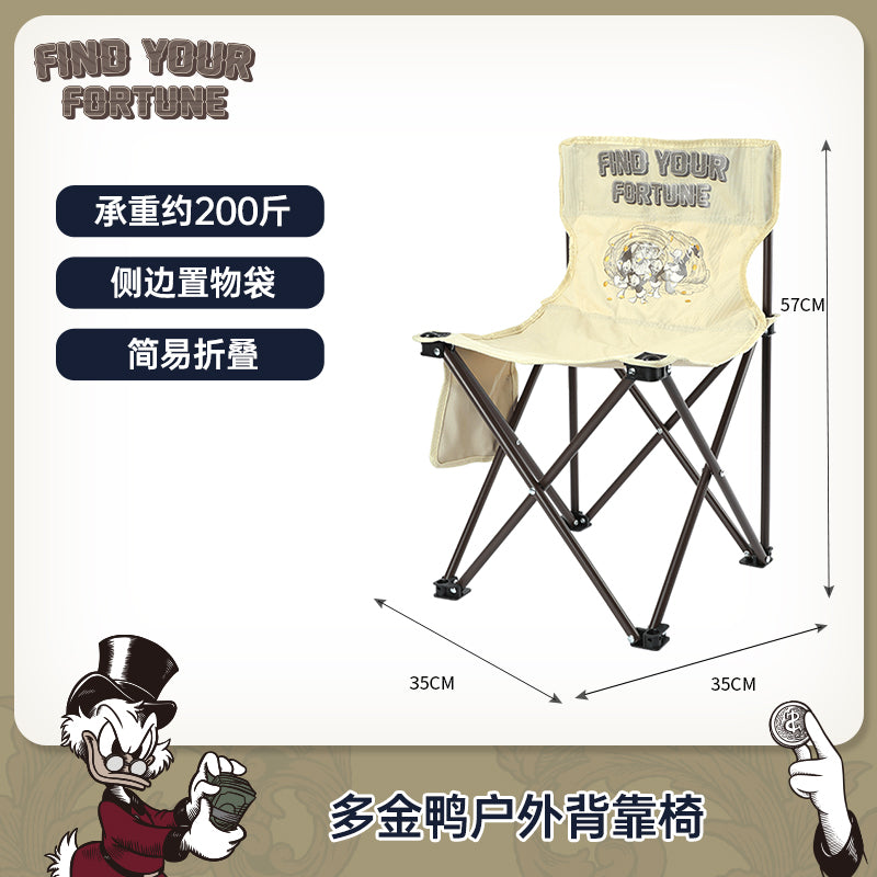 DISNEY FORTUNE DUCK FOLDABLE CHAIR JDFC22713-L