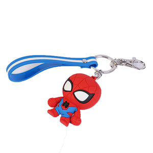 Marvel Spider-Man Cartoon Cute Keychain Pendant