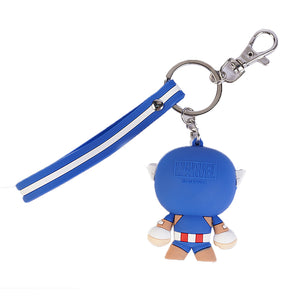 Marvel Captain America Cartoon Cute Keychain Pendant