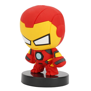 Marvel Iron Man Cartoon Cute Keychain Pendant Pedestal