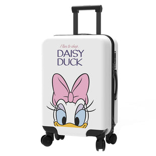 Disney Daisy White Traveling Suitcase 20‘’/24‘’ DH20312-M/DH20313-M