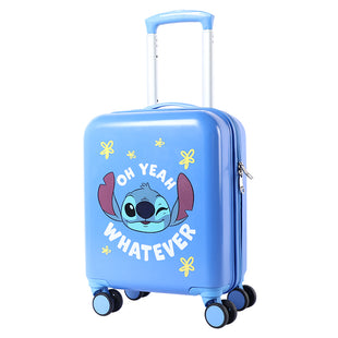 Disney Stitch Traveling Trolley Suitcase 16'' DH23776-ST