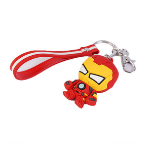 Marvel Iron Man Cartoon Cute Keychain Pendant