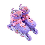 Load image into Gallery viewer, Disney Frozen Sofia Kids Roller Skate Combo Set Pink 2024 New Design
