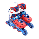 Load image into Gallery viewer, Marvel Captain Amercian Kids Roller Skate Combo Set Pink 2024 New Design
