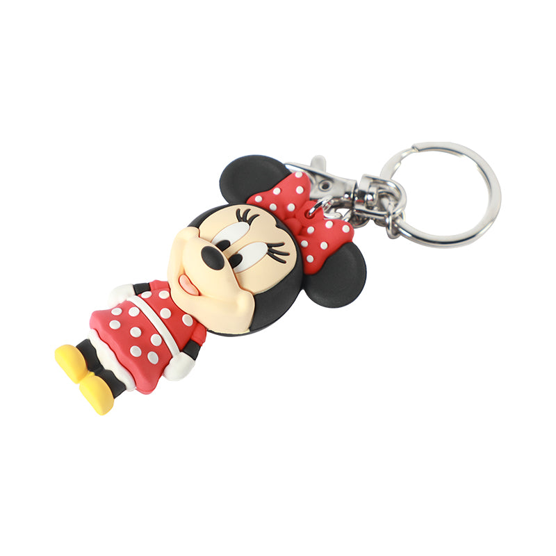 Disney Minnie Cartoon Cute Keychain Pendant Pedestal