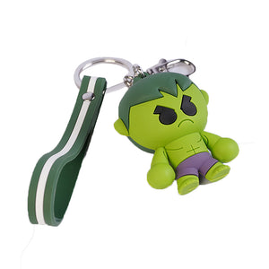 Marvel The Hulk Cartoon Cute Keychain Pendant