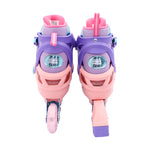 画像をギャラリービューアに読み込む, Disney Frozen Kids Roller Skate Combo Set Pink/Purple 2024 New Design
