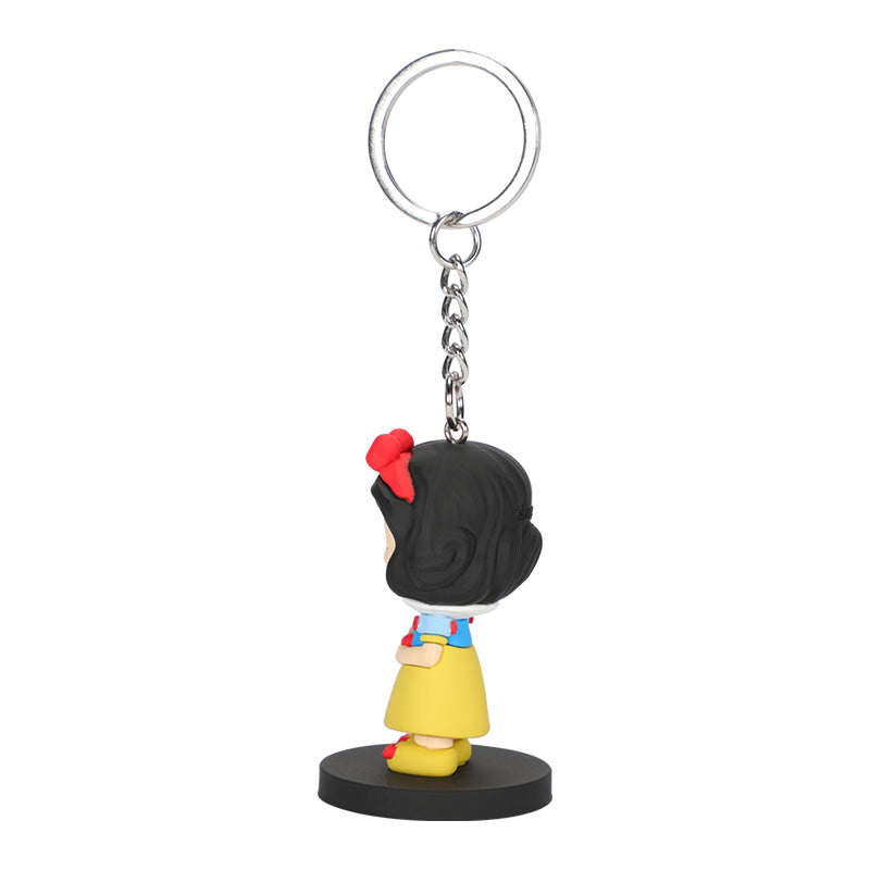 Disney Princess Cartoon Cute Keychain Pendant Pedestal