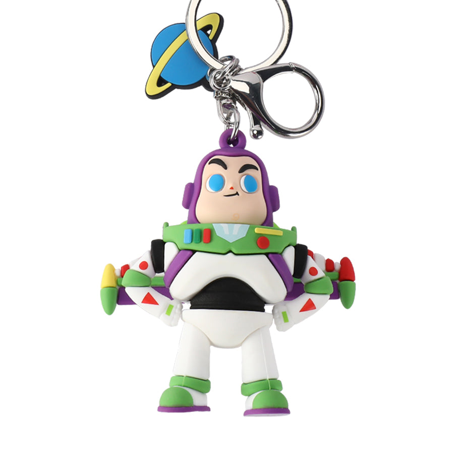 Disney Toys Buzz Lightyear Cartoon Cute Keychain Pendant