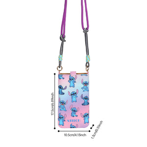 Disney IP Stitch cartoon cute fashion cell phone bag DHF41058-ST