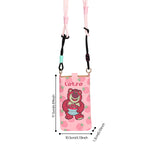 Load image into Gallery viewer, Disney IP Lotso Cartoon Cute Fashion Cell Phone Bag DHF41057-LO
