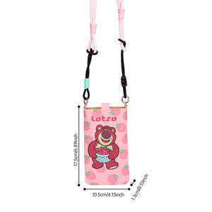 Disney IP Lotso Cartoon Cute Fashion Cell Phone Bag DHF41057-LO