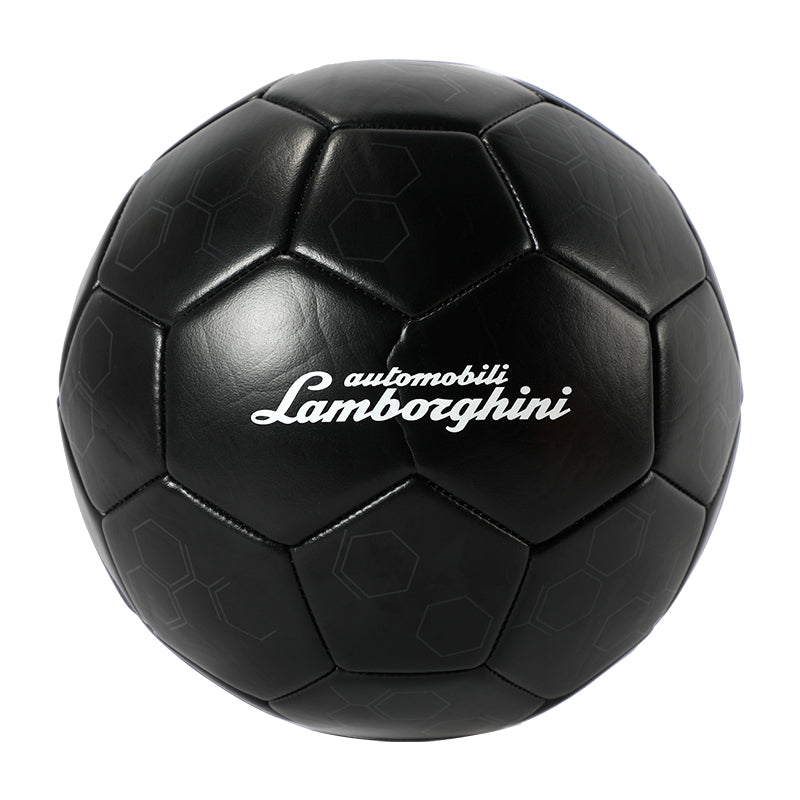 LFB552 AUTOMOBILI LAMBORGHINI MACHINE SEWING PVC SOCCER BALL HEXAGON TEXTURE