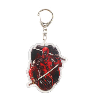 Dead Pool Acrylic Plate Keychain 2024 New Design VJ24524-DP