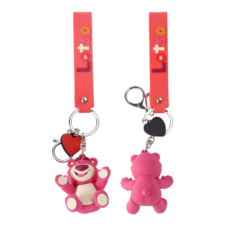 Disney Toys Lotso Cartoon Cute Keychain Pendant