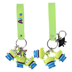 Disney Toys Alien Cartoon Cute Keychain Pendant