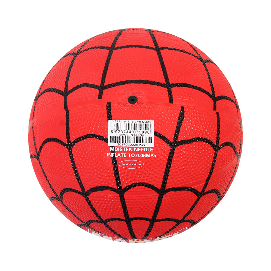 #3 Marvel Spider Man Cartoon Kid PVC Basketball Outdoor Indoor VAA7120-S