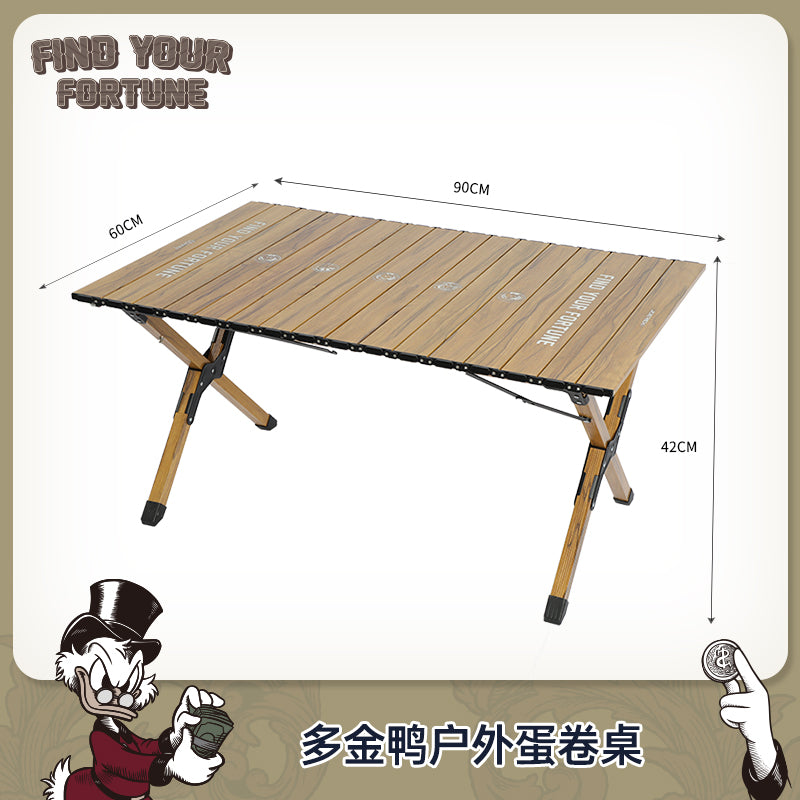 DISNEY FORTUNE DUCK FOLDABLE TABLE JDFC22712-L