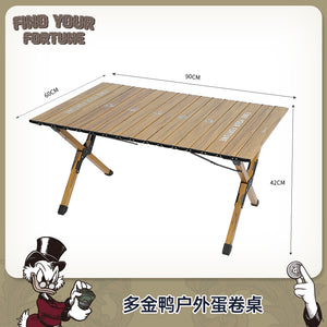 DISNEY FORTUNE DUCK FOLDABLE TABLE JDFC22712-L