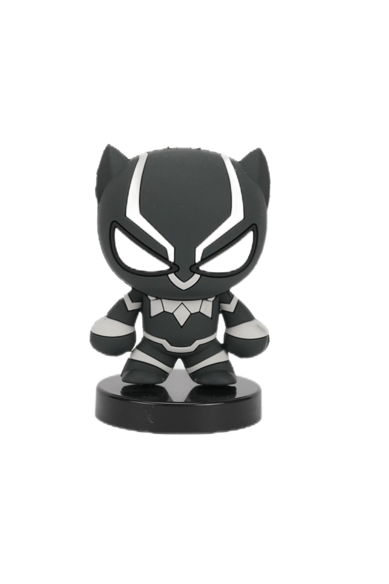 Marvel Black Panther Cartoon Cute Keychain Pendant Pedestal